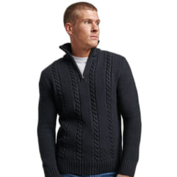 Pull à col tunisien Superdry Vintage Jacob