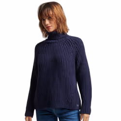 Pullover col roulé femme Superdry