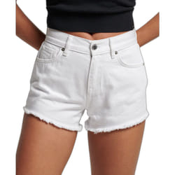 Short jean taille haute femme Superdry
