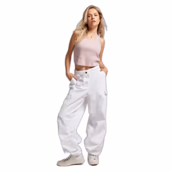 Pantalon baggy parachute femme Superdry