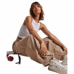Pantalon baggy parachute femme Superdry