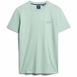 T shirt Superdry Essential Logo Homme Vert