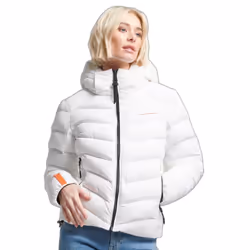 Doudoune à capuche femme Superdry Microfibre