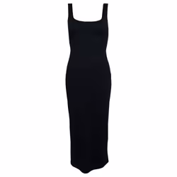 Robe mi-longue en jersey à col carré femme Superdry