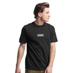 T-Shirt Code Tech Loose Coton Noir - L