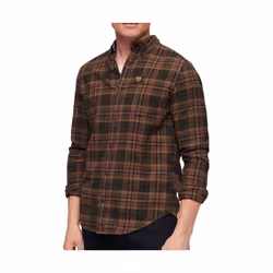 Chemise de bûcheron manches longues en coton bio Superdry