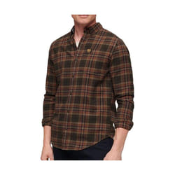 Chemise de bûcheron manches longues en coton bio Superdry