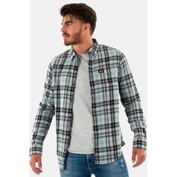 Chemise de bûcheron manches longues en coton bio Superdry