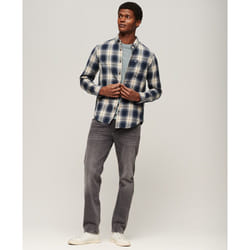 Chemise de bûcheron manches longues en coton bio Superdry