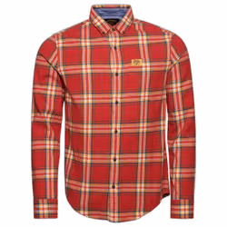 Chemise de bûcheron manches longues en coton bio Superdry