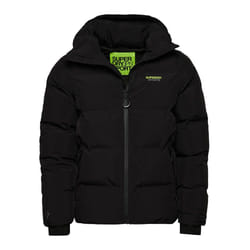 Doudoune Superdry Hooded Straight Puffer Homme Noir - XL