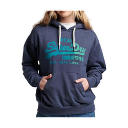 Sweat Superdry Vintage Femme Bleu