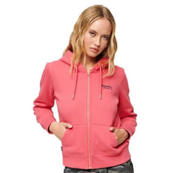 Sweatshirt à capuche zippé à logo femme Superdry Essential