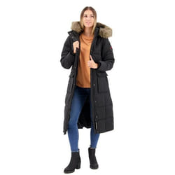 Veste Everest Longline Polyester Noir