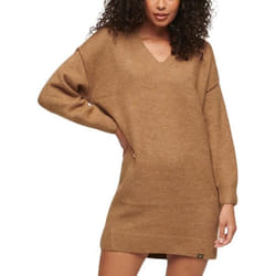 Robe V Coton Marron