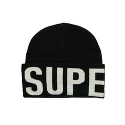 Bonnet en tricot griffé femme Superdry