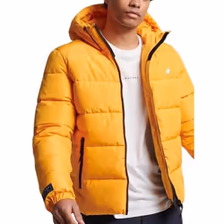 Doudoune Puffer Polyester Jaune