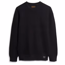Pull ras du cou en maille texturée Superdry