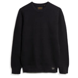 Pull ras du cou en maille texturée Superdry