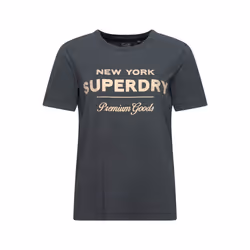 T-shirt femme Superdry Luxe Metallic