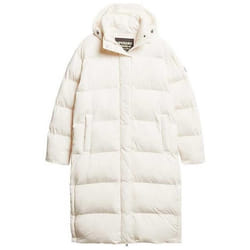 Veste matelassée oversize SUPERDRY - Blanc - Femme - Chaleur et durabilité