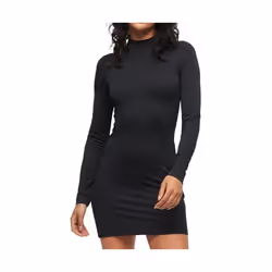 Robe pull courte en jersey à col cheminée femme Superdry