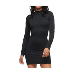 Robe pull courte en jersey à col cheminée femme Superdry