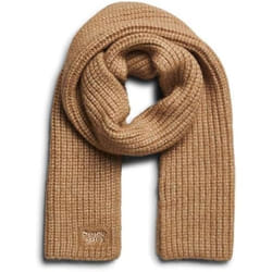 Écharpe - SUPERDRY - Rib Knit Scarf - Gris Marl - Acrylique - Femme