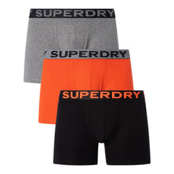 Boxer en coton bio Boxer Superdry (x3)