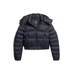 Doudoune courte à capuche femme Superdry Fuji