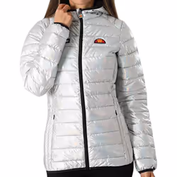Doudoune Femme - ELLESSE - Lompard Padded - Gris - Polyester - Fermeture à glissière avec mentonnière