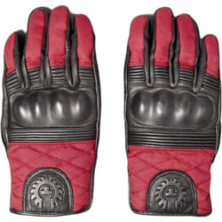 Belstaff Hampstead Gants de moto, noir-rouge, taille 2XL pour Hommes