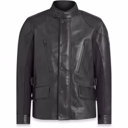 Belstaff Maelstrom Veste en cuir de moto, noir, taille XL pour Hommes