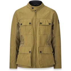 Belstaff Airflow Blouson textile de moto, vert, taille M pour Hommes
