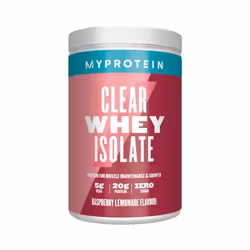 Isolat de lactosér 488g Limonade aux framboises Myprotein Proteine