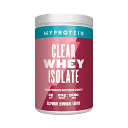 Isolat de lactosér 488g Limonade aux framboises Myprotein Proteine