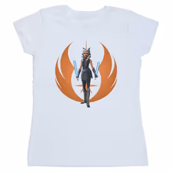 Star Wars - T-shirt CLONE WARS - Femme (Blanc)