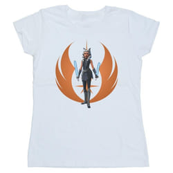 Star Wars - T-shirt CLONE WARS - Femme (Blanc)