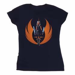 Star Wars - T-shirt CLONE WARS - Femme (Bleu marine)