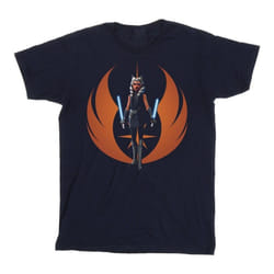 Star Wars - T-shirt CLONE WARS - Fille (Bleu marine)