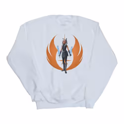 Star Wars - Sweat CLONE WARS - Femme (Blanc)
