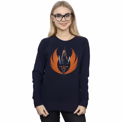 Star Wars - Sweat CLONE WARS - Femme (Bleu marine)