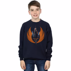 Star Wars - Sweat CLONE WARS - Garçon (Bleu marine)