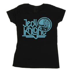 Star Wars - T-shirt CLONE WARS JEDI KNIGHT - Femme (Noir)