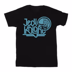 Star Wars - T-shirt CLONE WARS JEDI KNIGHT - Fille (Noir)
