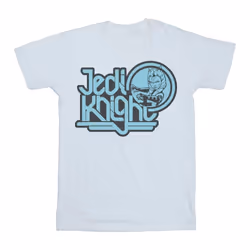 Star Wars - T-shirt CLONE WARS JEDI KNIGHT - Fille (Blanc)