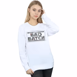 Star Wars - Sweat THE BAD BATCH - Femme (Blanc)