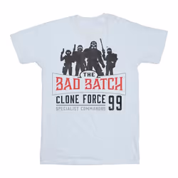 Star Wars - T-shirt CLONE FORCE - Garçon (Blanc)
