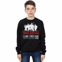 Star Wars - Sweat CLONE FORCE - Garçon (Noir)
