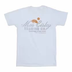 Star Wars - T-shirt MOS EISLEY TRADING CO - Homme (Blanc)